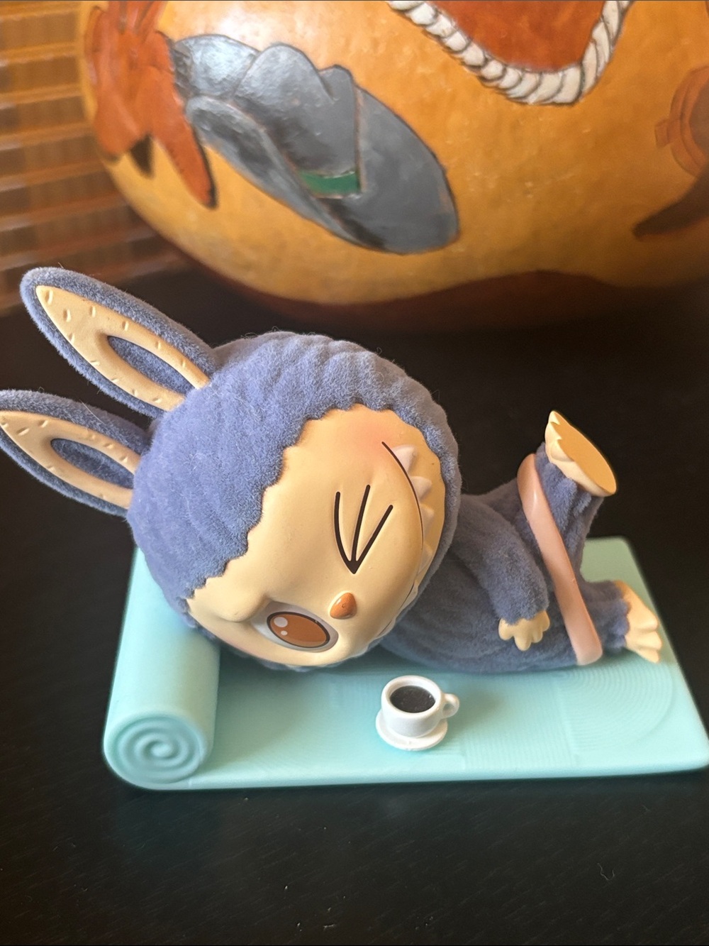 Popmart Yoga Labubu Figurine